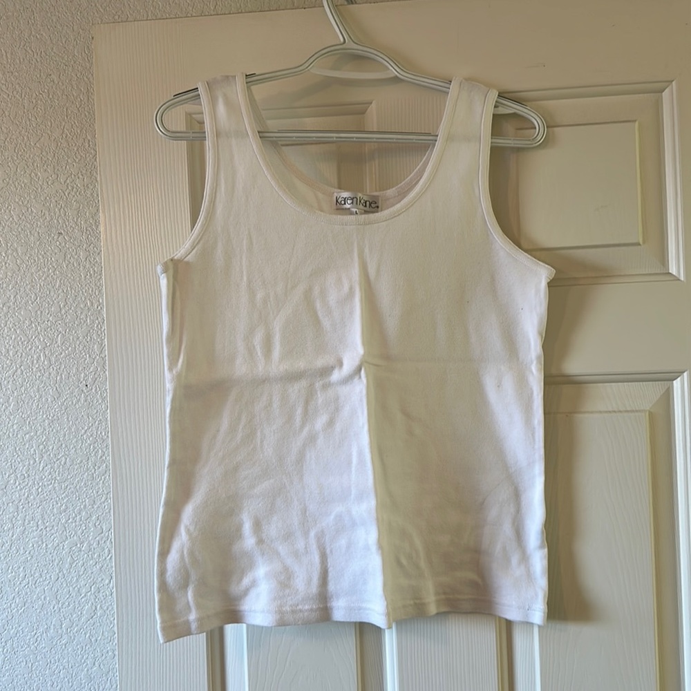 White women’s tank top